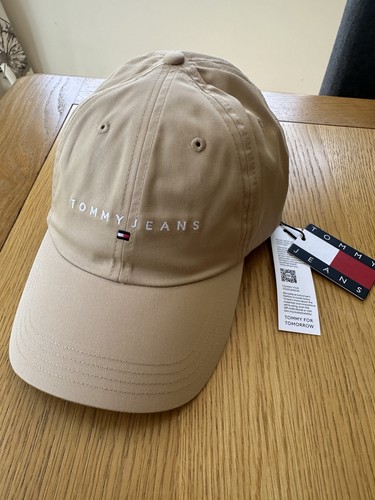 Tommy jeans beige logo - tommy,