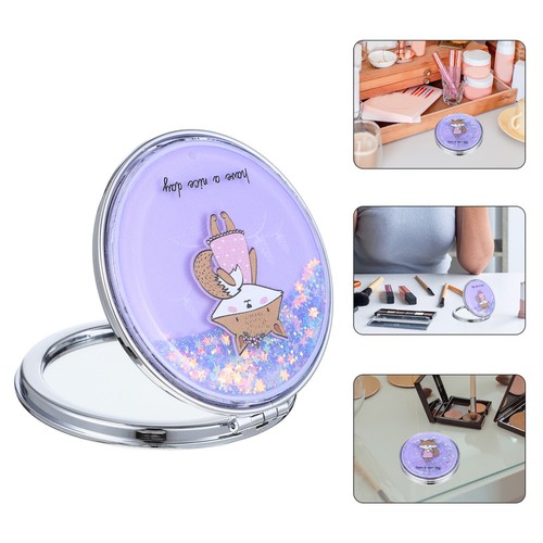 Small makeup mirror foldable - small,