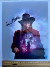 Tom Baker Signed Doctor Who
