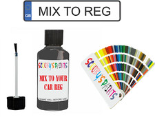 Paint Touch Up Mercedes Sprinter Vito Viano Mixed By Car Reg Number Plate