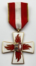 GERMANY / GERMAN NORTH WEST RHINE FIRE SERVICE CROSS MEDAL SILVER CLASS