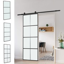 Sliding barn glass - glass, set