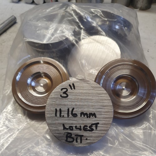 Aluminium billet dia l168 - billet, 3"