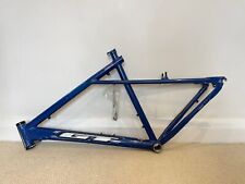 1998 Vintage GT Zaskar 18"  Frame Made USA Blue Triple Triangle 90s MTB