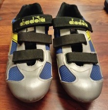 Diadora Cycling Shoes Silver