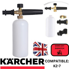 ?Karcher Snow Foam Lance Gun K2-K7 Cannon Car Pressure Washer Washing Bottle 1L