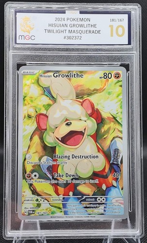 Hisuian growlithe mgc graded - mgc,
