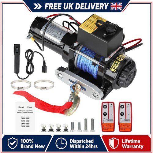 12v electric winch - 12v,