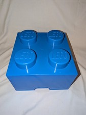 Large Blue Lego Storage Box 25 X 25 X 18cm