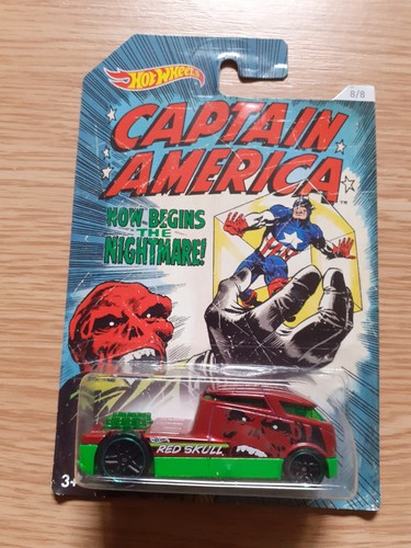 Hot wheels captain america - captain,