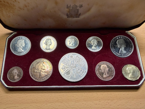 1953 proof set - elizabeth, ii