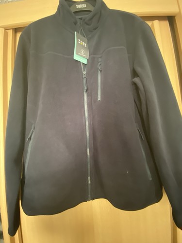 Mens goodmove navy fleece - m&s,