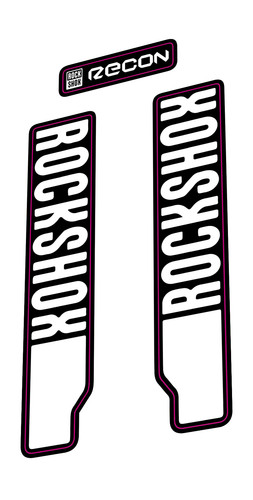 Rockshox recon fork - fork, decal