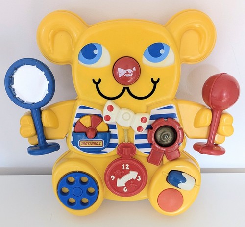 Matchbox yellow teddy bear - yellow,