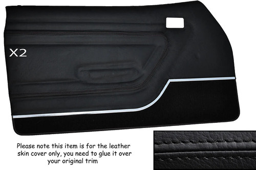 Black stitch front door - stitch, 2x