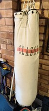 Vintage canvas 'Classic' heavy boxing bag Fabric Filled