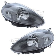 Headlights Fits Fiat Punto Evo