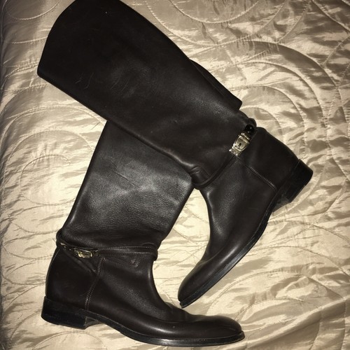 Vintage gucci brown knee - vintage,