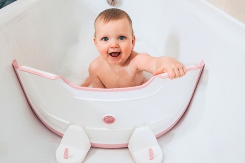 Baby dam bath - bath, barrier/
