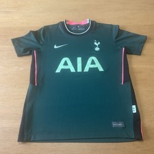 Kids Genuine green Spurs Football 3rd kit Shirt Nike Dri Fit, 137-147cm