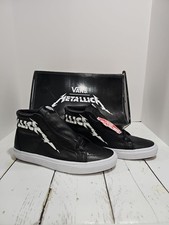 Size 10 - VANS SK8 High Metallica