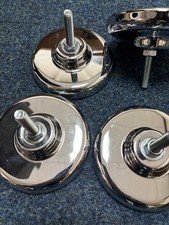 4 new chrome plastic Heywood