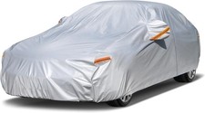 Outdoor Car Cover for Coupe – Kayme Waterproof 6-Layer, Breathable, UV, Snowproo