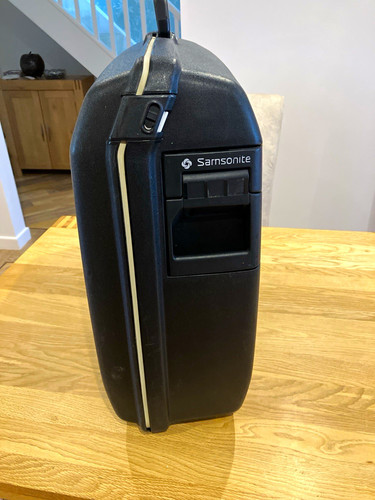 Samsonite black hard - samsonite, shell
