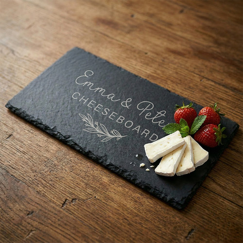 Custom slate cheese board - custom,