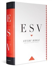 ESV Study Bible, Large Print (Hardback Book)
