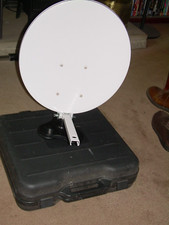 Portable Satellite System in Handy Storage / Carry Case