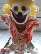 vintage murano glass clowns