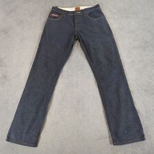 Superdry Jeans Mens W32 L32 Blue Standard Union Denim Straight Regular Dark