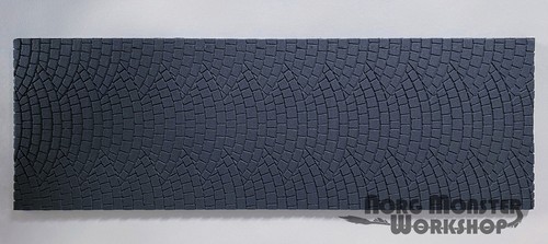 Embossed xps foam curved - embossed,