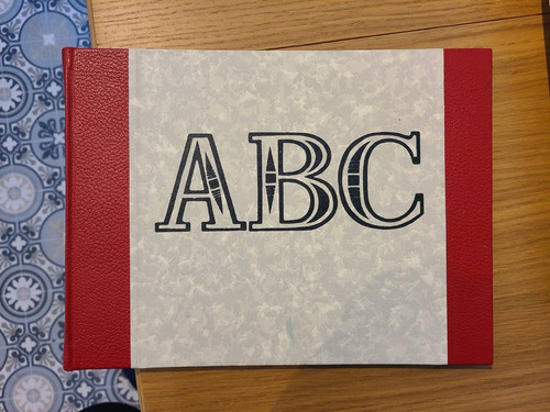 John liddell abc book lino - john,