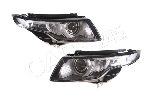 Headlights pair led fits land - headlights,