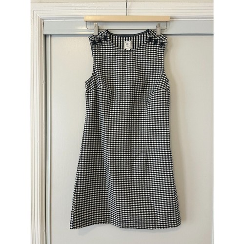 Gap doen gingham denim mini - gap,