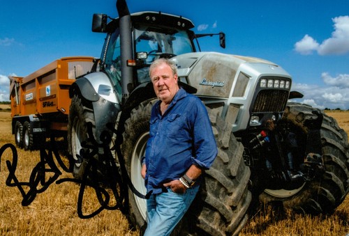 Jeremy clarkson signed 6x4 - clarkson,