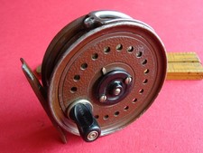 A NICE EARLY MODEL VINTAGE MILWARD'S FLYMASTER (BEAUDEX) 3" TROUT FLY REEL
