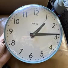 Bin Jones Clock Concorde Wall