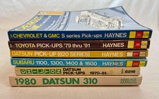 Lot of 6 Car Shop Repair