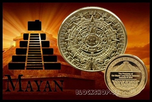 Mayan gold prohecy - gold, pyramid