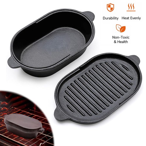 2in1 cast iron - pot, double