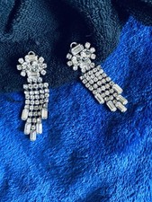 Brand New Crystal Earrings By Elizabeth Duke