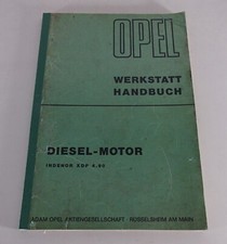 Workshop Manual Opel Blitz Diesel Engine Indenor XDP 4.90 status 09/1971
