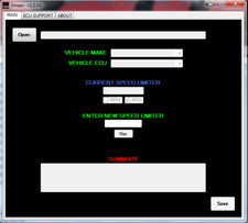VMAXR SPEED LIMIT SOFTWARE FOR
