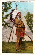 Postcard Winnebago Brave Dells