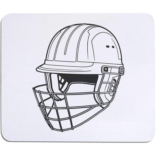 Cricket helmet mouse mat - 'cricket, /