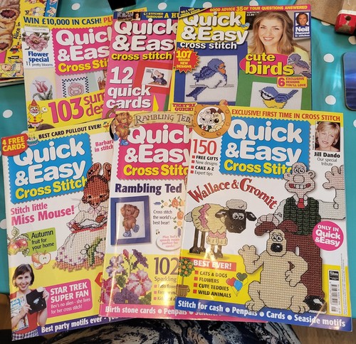 Cross stitch magazines bundle - magazines,