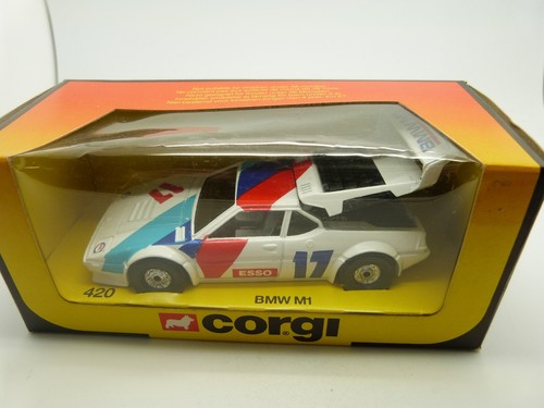 Corgi 420 bmw esso boxed - 420, m1